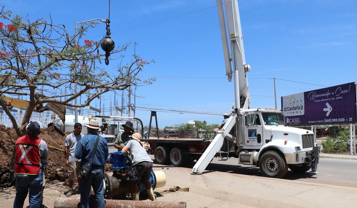 ¿Desabasto en Mazatlán? Jumapam inicia reingeniería para mejorar suministro en 38 colonias del puerto