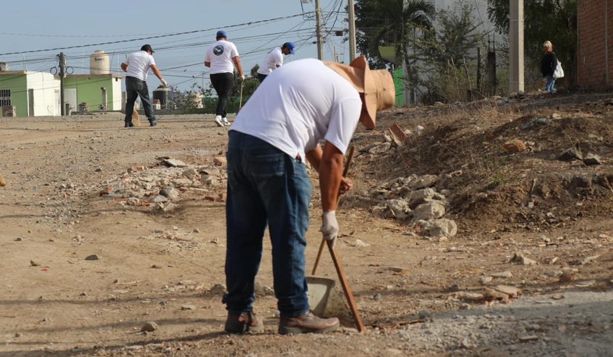Recoge Jumapam 7 metros cúbicos de basura en Valles del Ejido, en Mazatlán