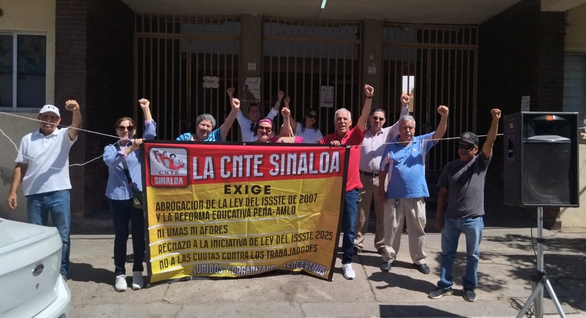 La CNTE invita a plantón este Día del Maestro en Guasave; llaman a dignificar al magisterio