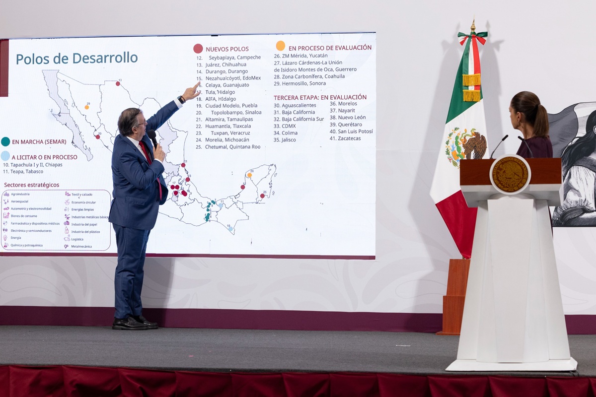 Aprueban Polo de Desarrollo Económico en Topolobampo, entre otros lugares, informa Ebrard