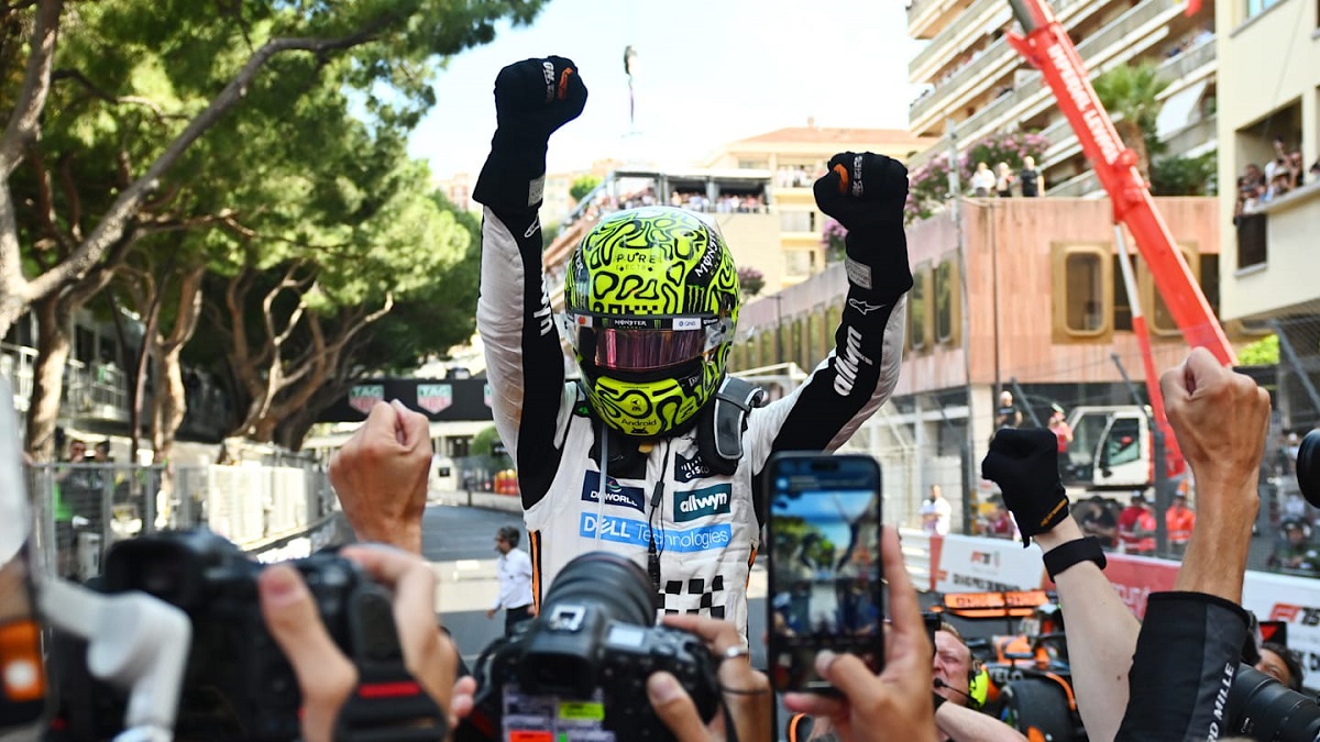 McLaren hace el 1-3 en el Gran Premio de Mónaco de la Fórmula 1