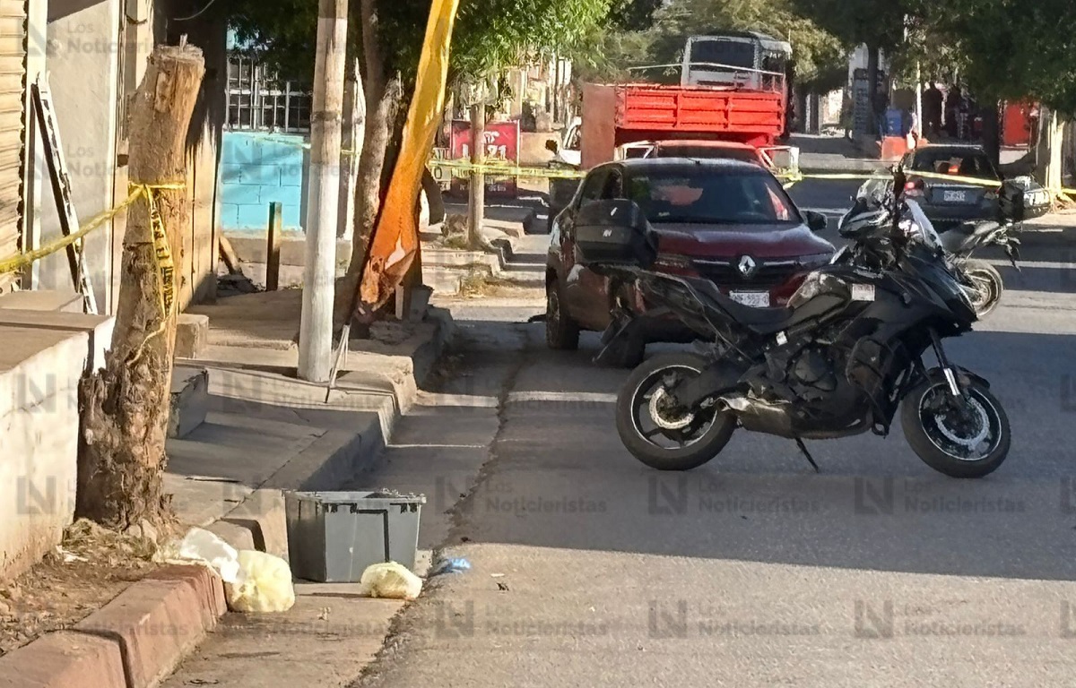 Balean a un motociclista repartidor de comida rápida en la Lázaro Cárdenas de Culiacán