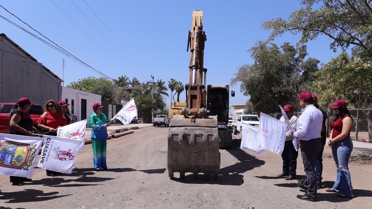Inician obras de pavimentación por 14 mdp en tres comunidades de Guasave