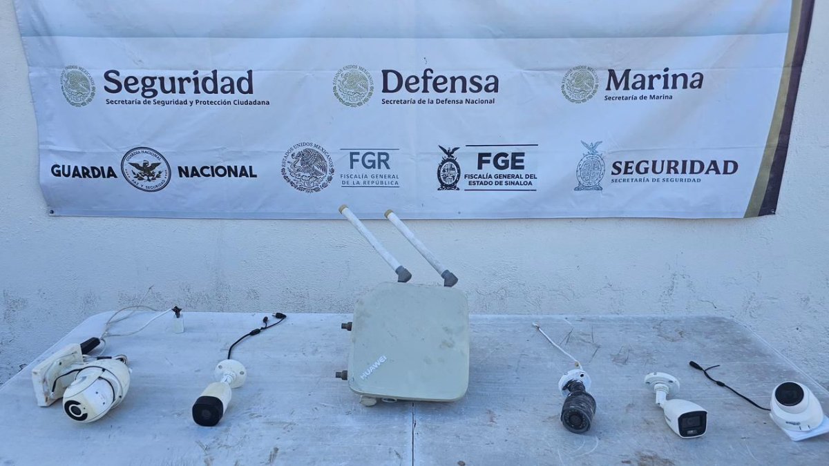 Retiran más cámaras clandestinas al sur de Culiacán; suman 2 mil 172 en todo Sinaloa