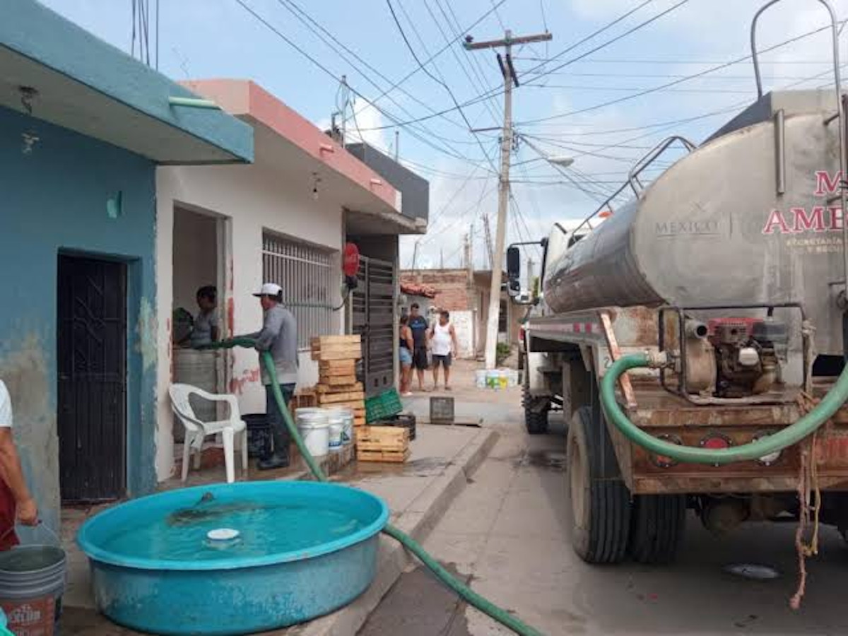 Temen en Villa Unión quedarse sin agua por meses antes crecida del Río Presidio
