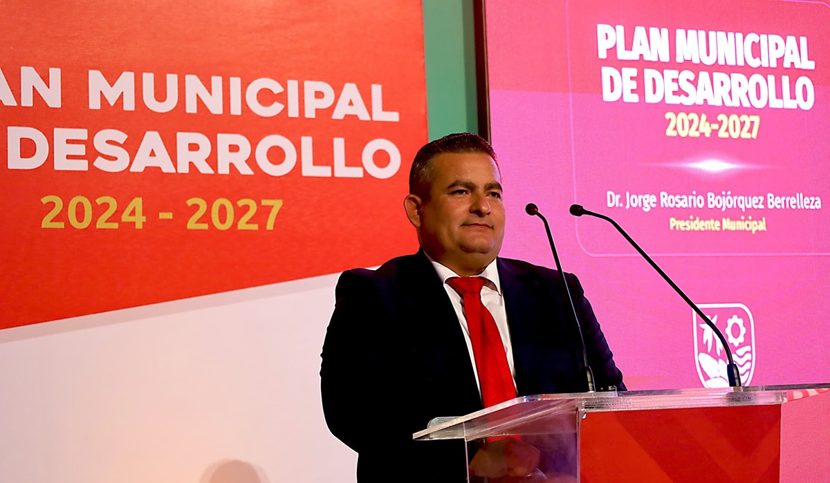 Jorge Bojórquez presenta Plan Municipal de Desarrollo 2024-2027 en Navolato