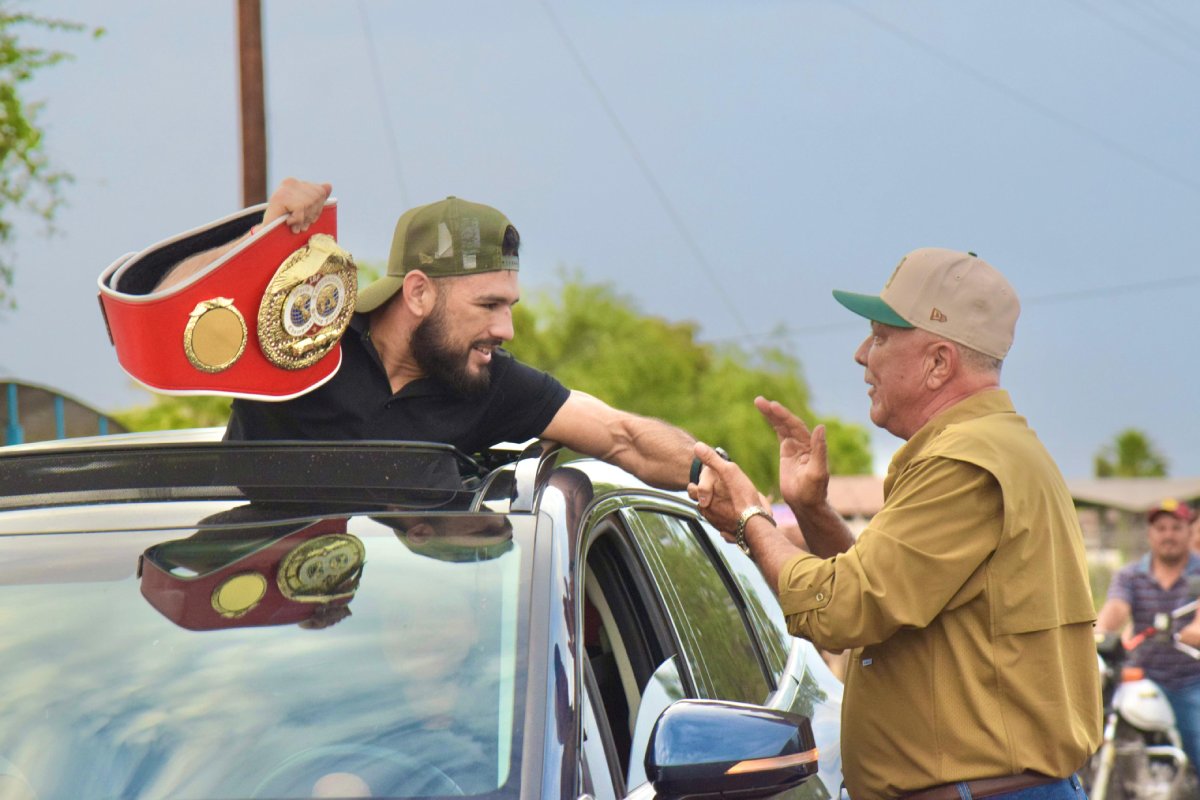 Como campeón mundial, reciben al “Sugar” Núñez en Jahuara II