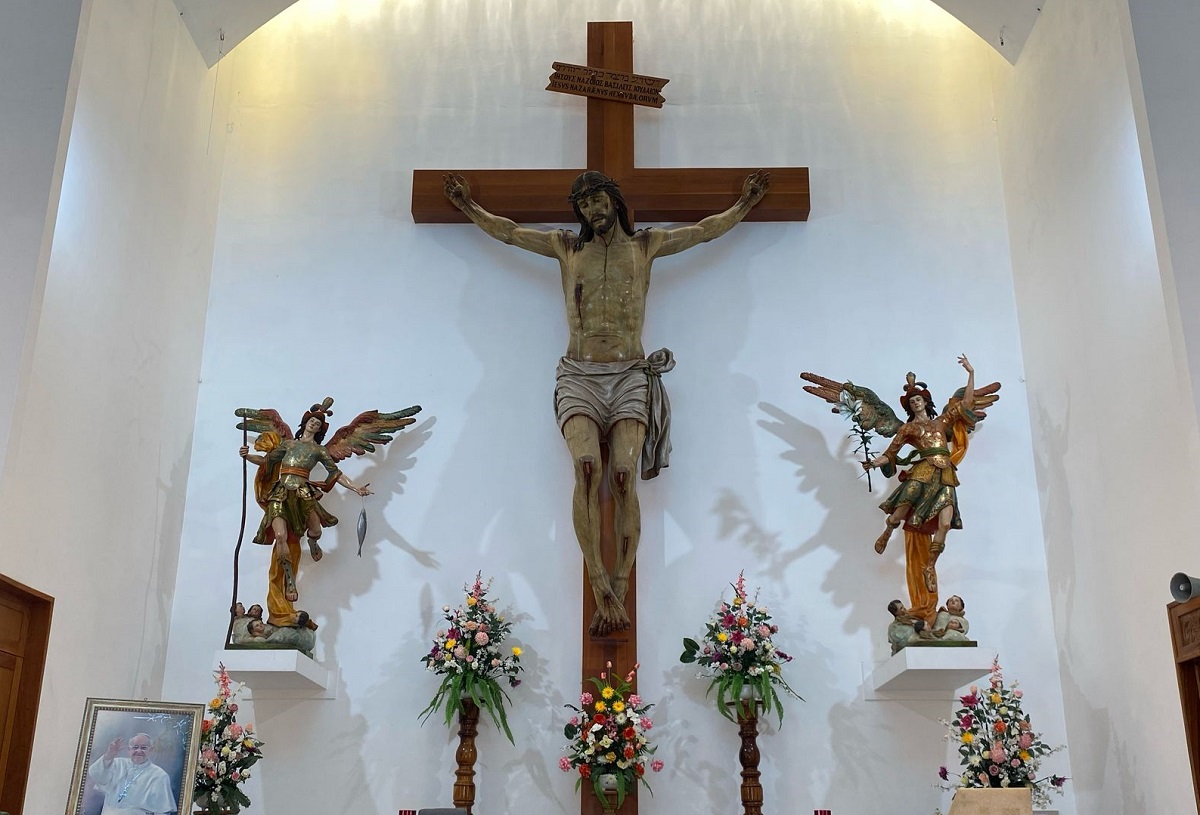¿Sabías que el Cristo más grande dentro de una iglesia está en Mazatlán? Este es el Santo Cristo de la Montuosa