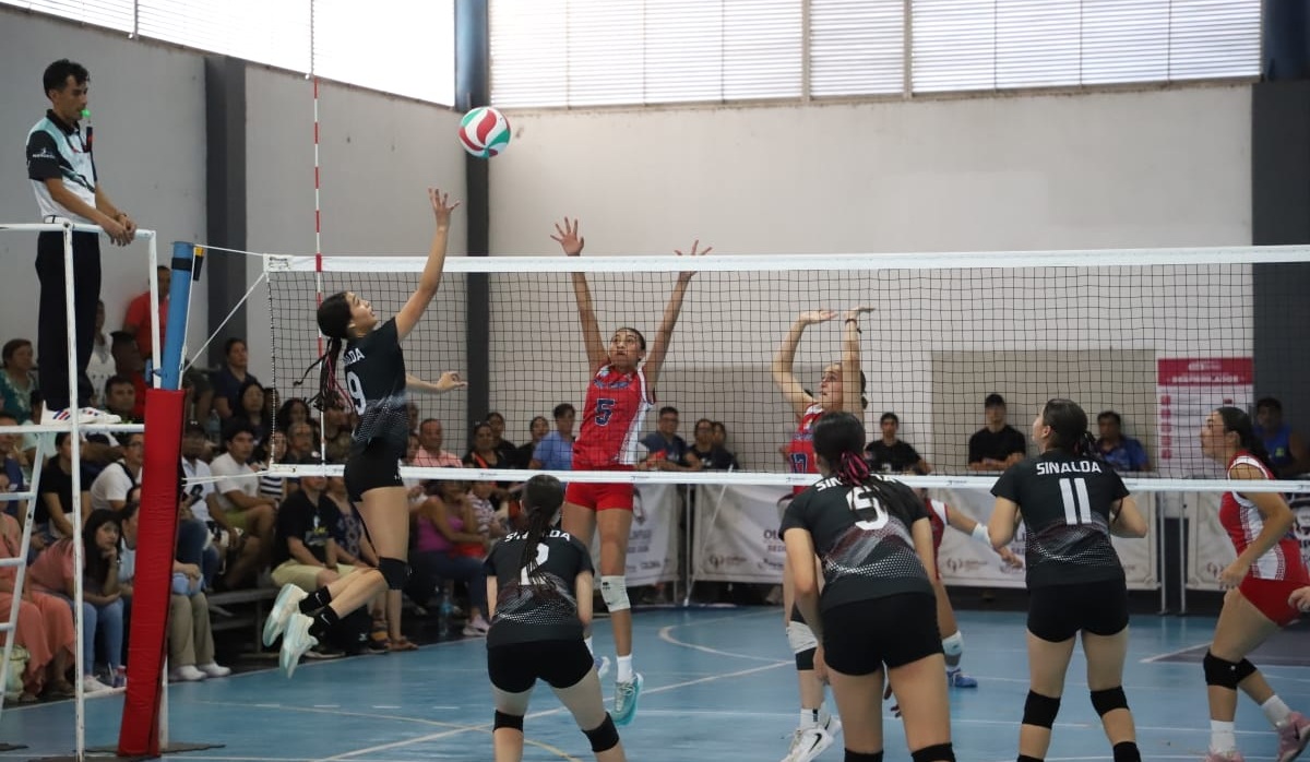 Sinaloa avanza a semifinales en voleibol de Olimpiada Nacional Conade 2025