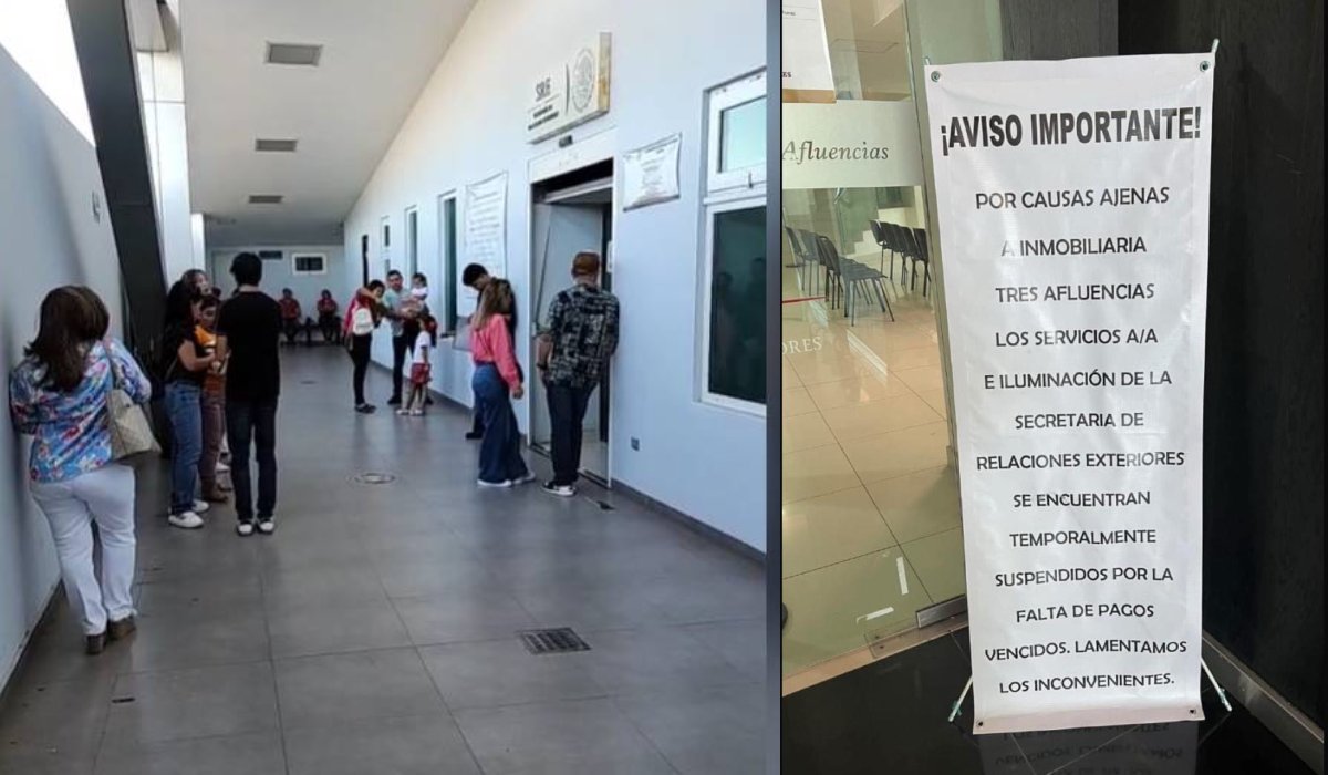 Trabajadores de la Secretaría de Relaciones Exteriores paran labores ante suspensión de energía eléctrica