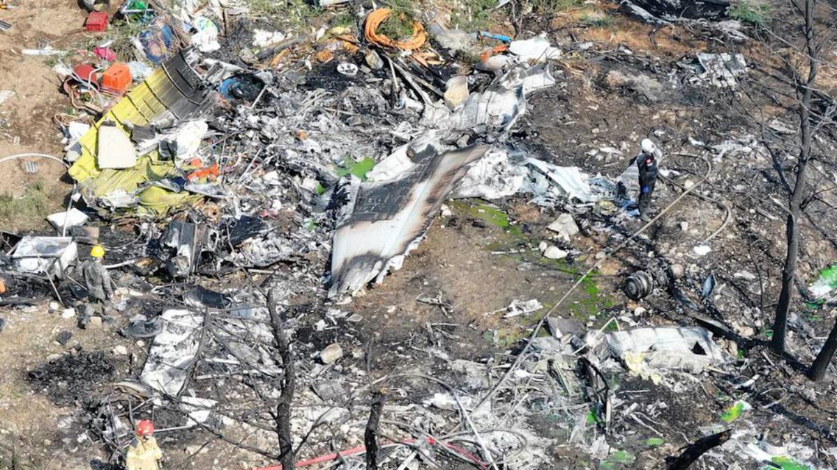 Tragedia en Corea del Sur: Avión de la Marina se estrella en vuelo de entrenamiento