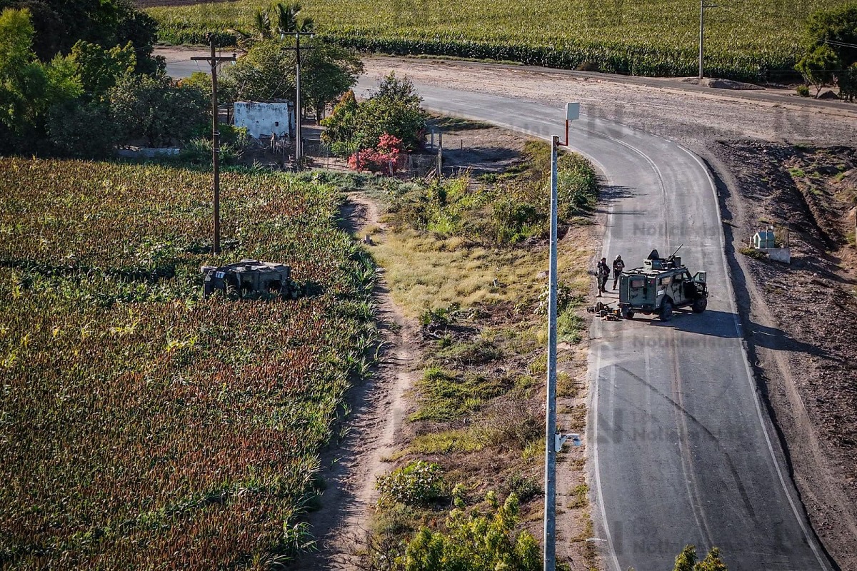 Muere militar que resultó herido de bala tras enfrentamiento en La Palma, Navolato