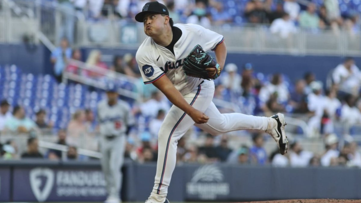 El mexicano Valente Bellozo domina a los Dodgers, pero sale sin decisión