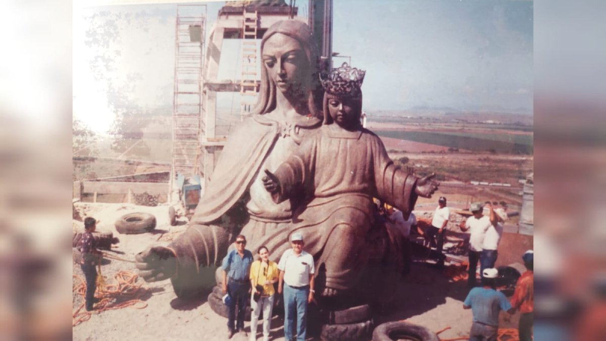 Católicos realizarán peregrinación y misa para festejar 30 años a la Virgen del Valle, del Cerro de La Memoria
