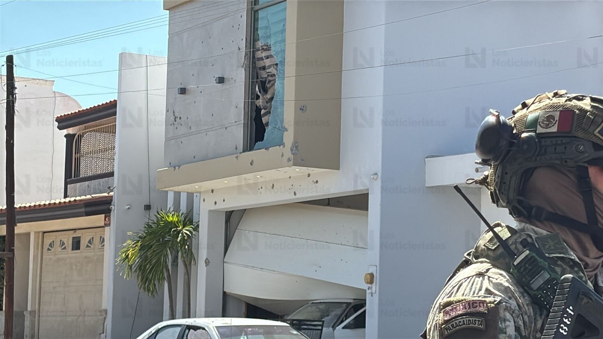 Tirotean una casa y dos carros en la Lázaro Cárdenas en Culiacán