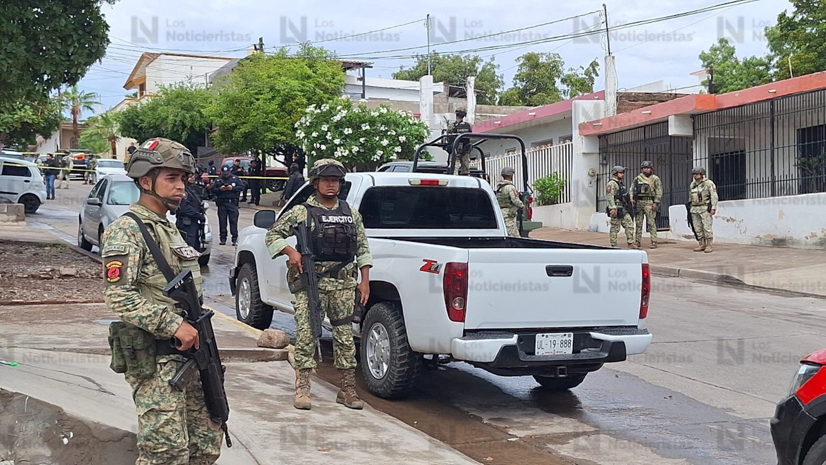 Atentado en la colonia Rafael Buelna en Culiacán 2