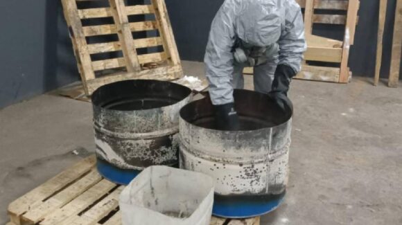 Más de 42 toneladas de metanfetamina aseguradas en operativos en Madero y Morelia