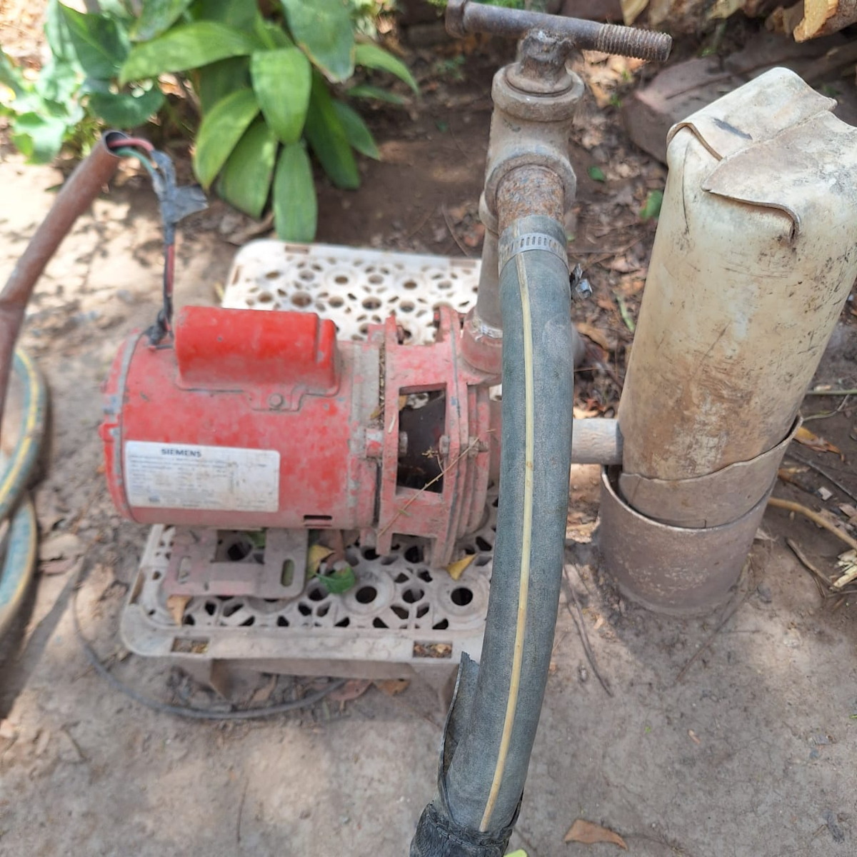 Bombas de agua en uso en Guasave