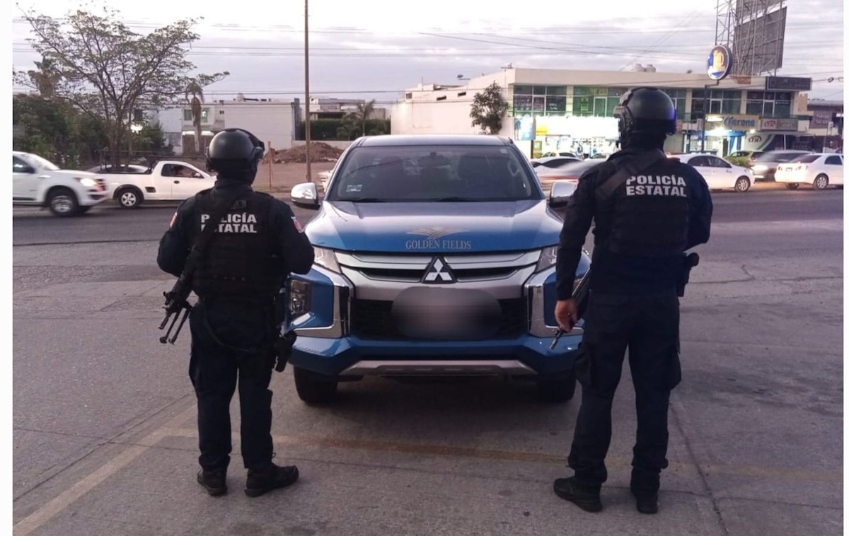 Camioneta robada en Stanza Toscana y fue recuperada