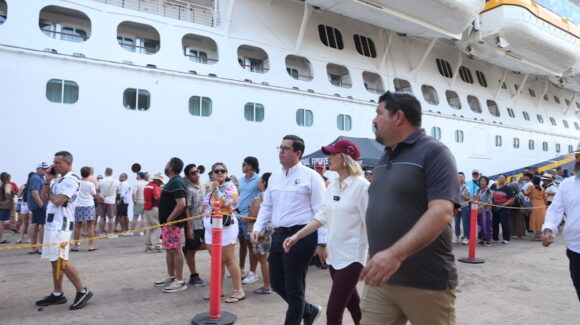 Mazatlán recibirá más de 326 millones de pesos por turismo de cruceros en primer semestre de 2025
