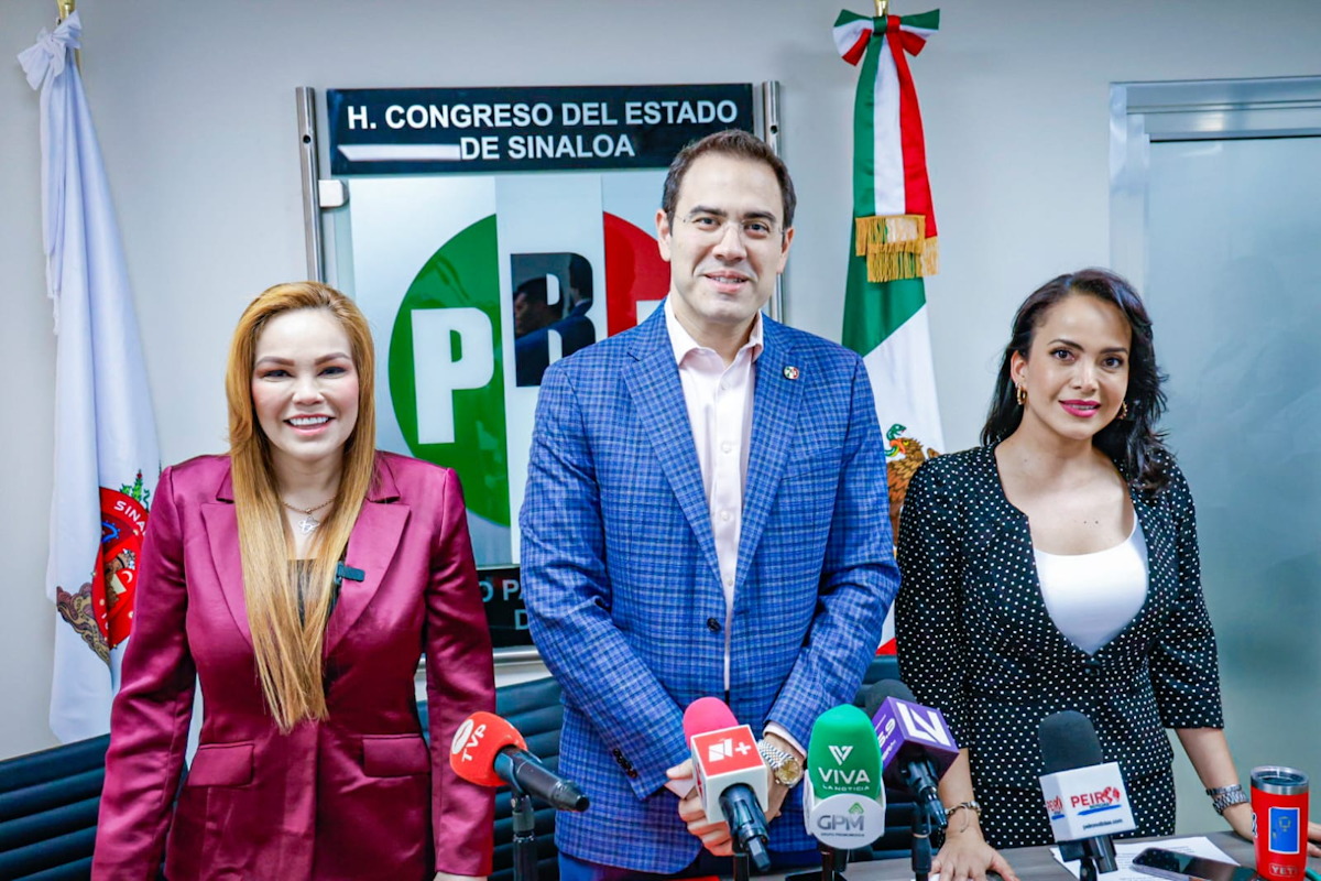 Diputados del PRI en Congeso de Sinaloa