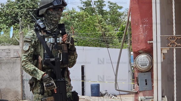 Disparan contra domicilio al sur de Culiacán
