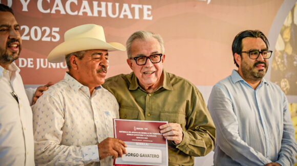 Inicia Gobierno del Estado la dispersión de semilla de sorgo gavatero y cacahuate para productores de temporal