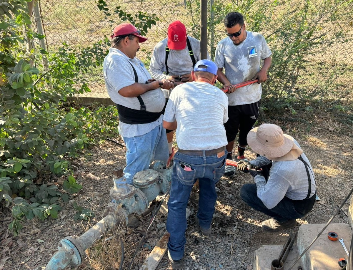 JUMAPAM da mantenimiento a pozos de El Guayabo, El Recodo y El Habal de Mazatlán
