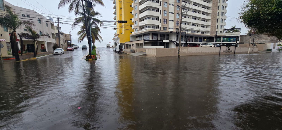 Lluvias intensas en Mazatlán