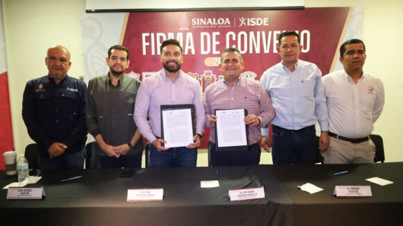Navolato e ISDE firman convenio para fortalecer la cultura física del municipio