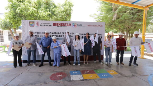 Invierten 1.7 MDP en aula del Jardín de Niños Rodolfo T. Loaiza; es un acto de justicia, afirma alcaldesa de Guasave