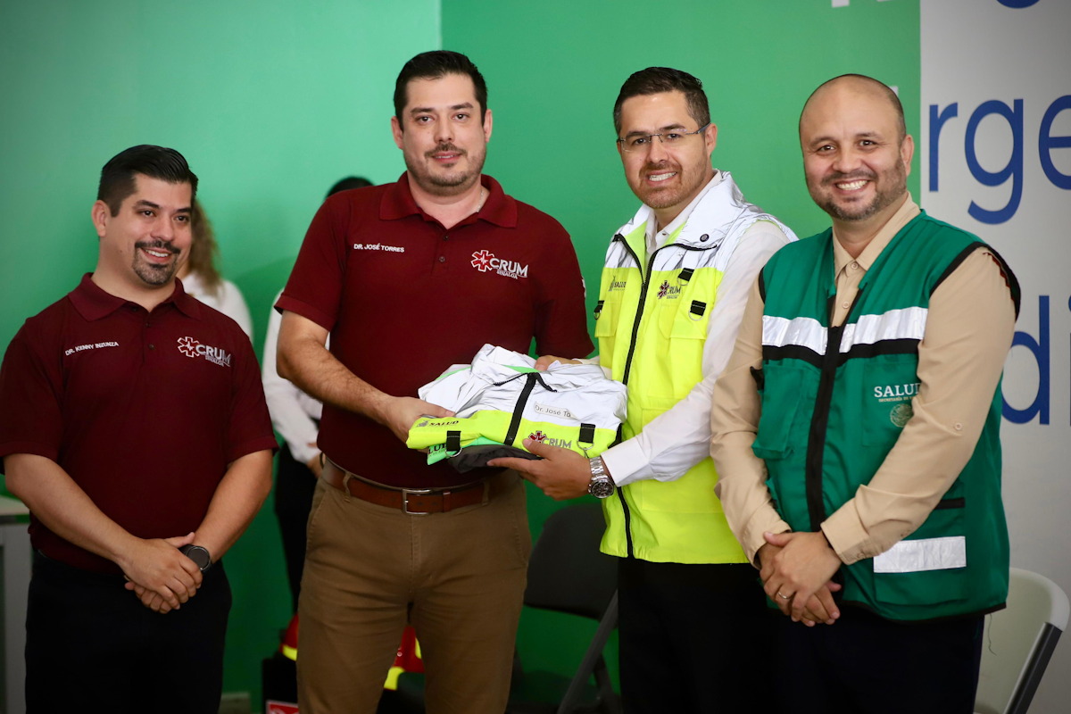 Reconoce SSA a socorristas de CRUM