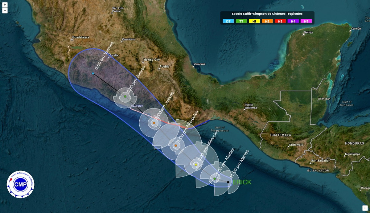 Tormenta Tropical Erick