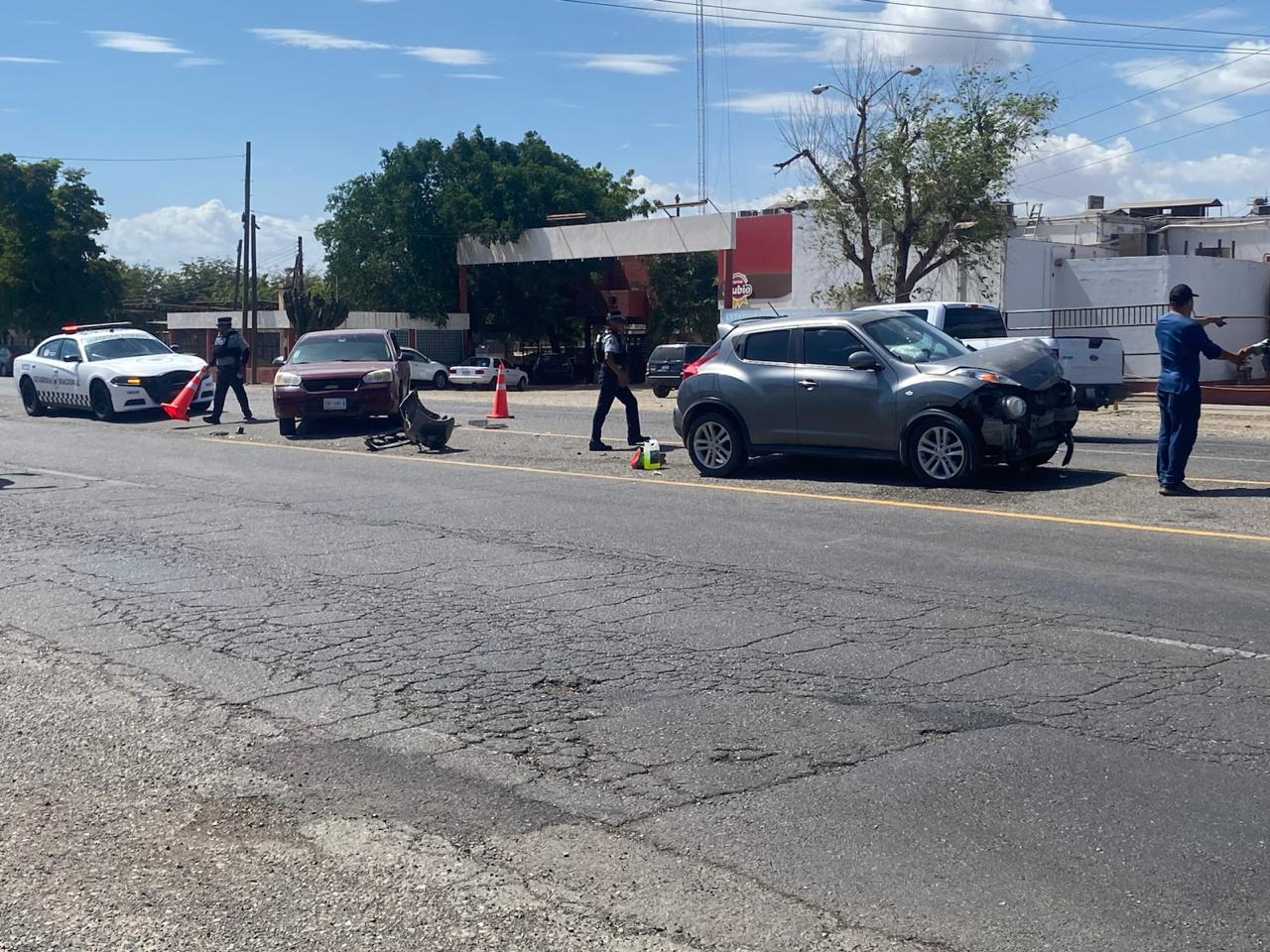 Volcadura en Guasave