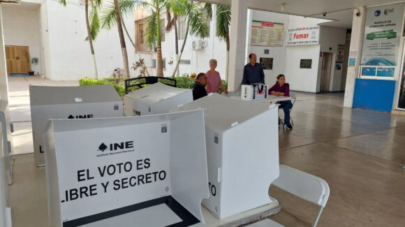 INE reporta el 99.97% de casillas instaladas en Sinaloa; solo una no pudo ser habilitada