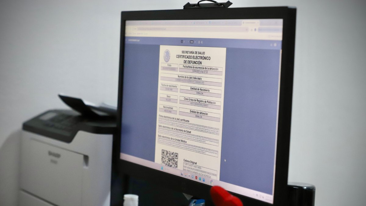 acta de defuncion hospitales