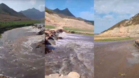 Ya le entra agua a la presa Huites, tiene aportaciones por el orden de los 10.3 metros cúbicos por segundo