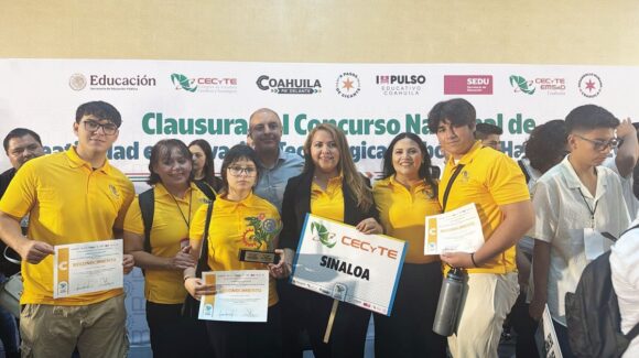 ¡Desde Sinaloa! Alumnos de CECyTE se llevan primeros lugares del país, en Concurso de Innovación y Tecnología Robótica
