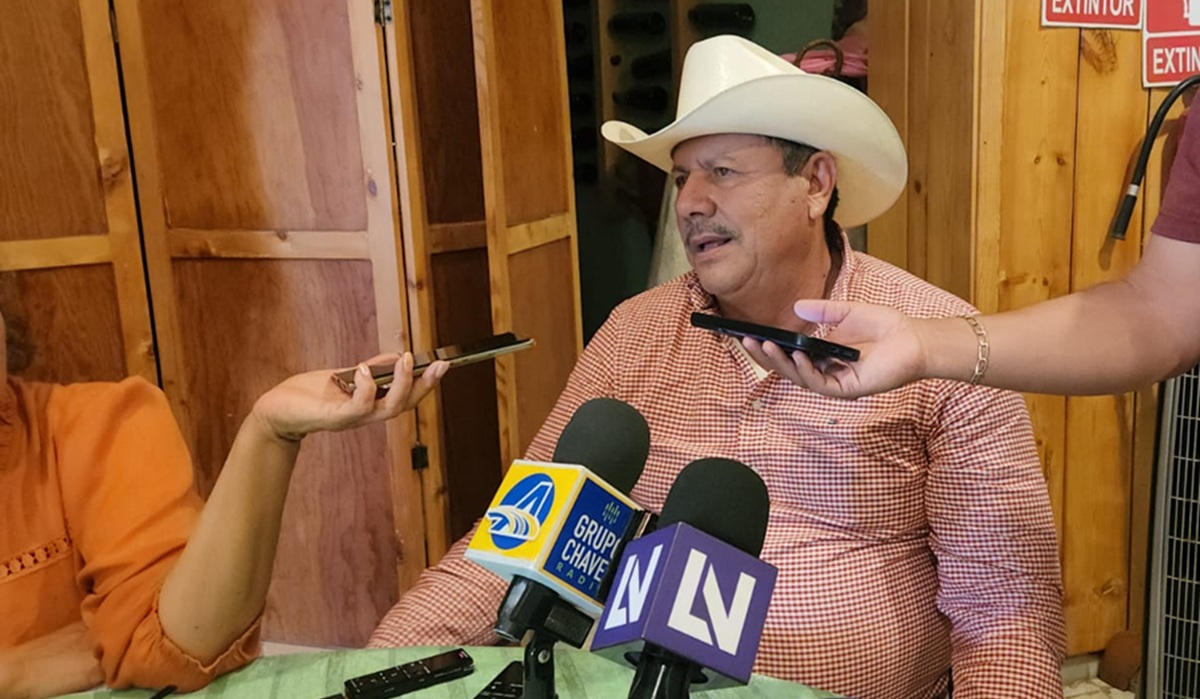 Arnoldo Armenta, presidente del Módulo de Riego del Petatlán, en Guasave