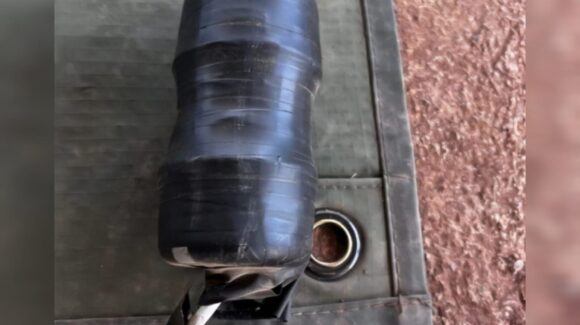 Aseguran artefacto explosivo y cartuchos en San Ignacio