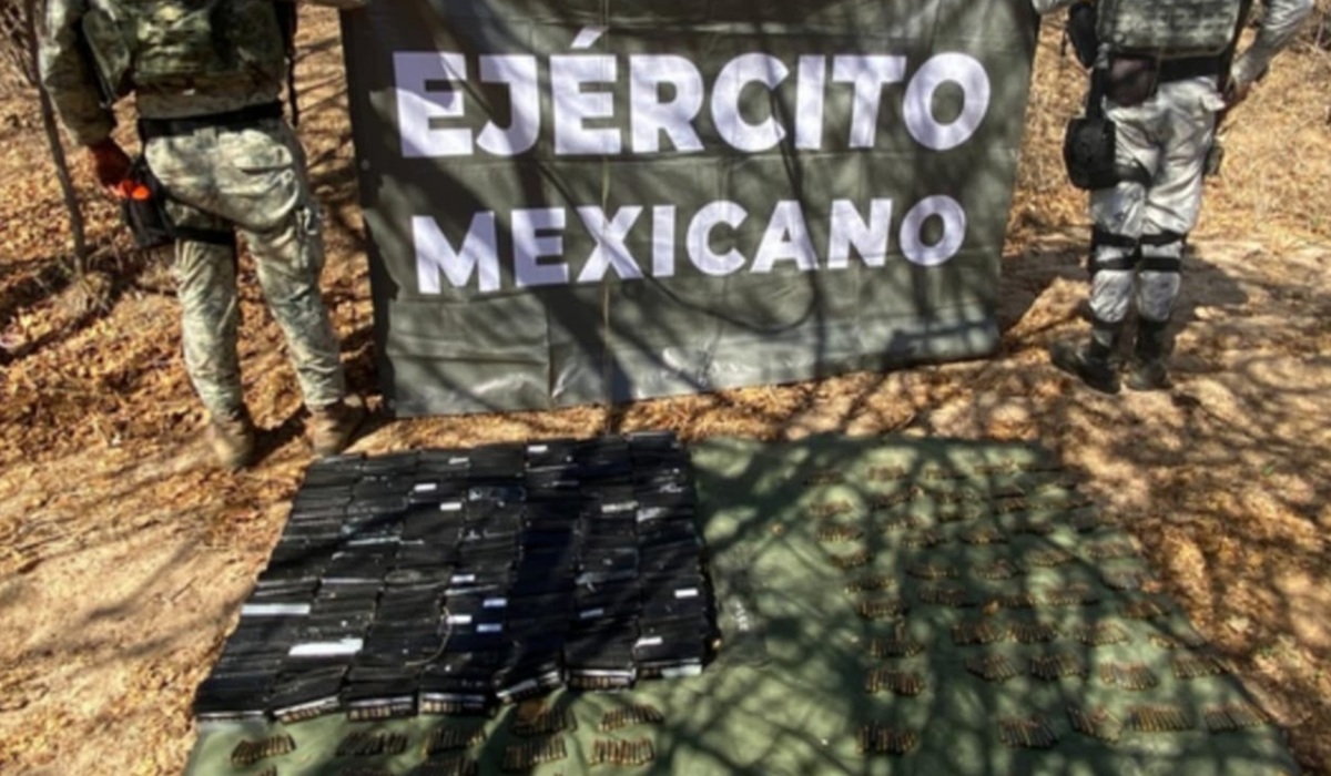 Aseguran casi 4 mil cartuchos en Tepuche, en Culiacán