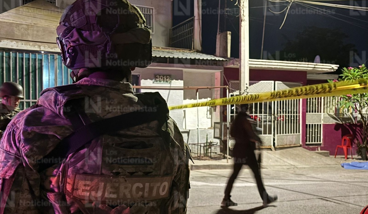 Asesinan a hombre en la colonia Plutarco Elías Calles, en Culiacán