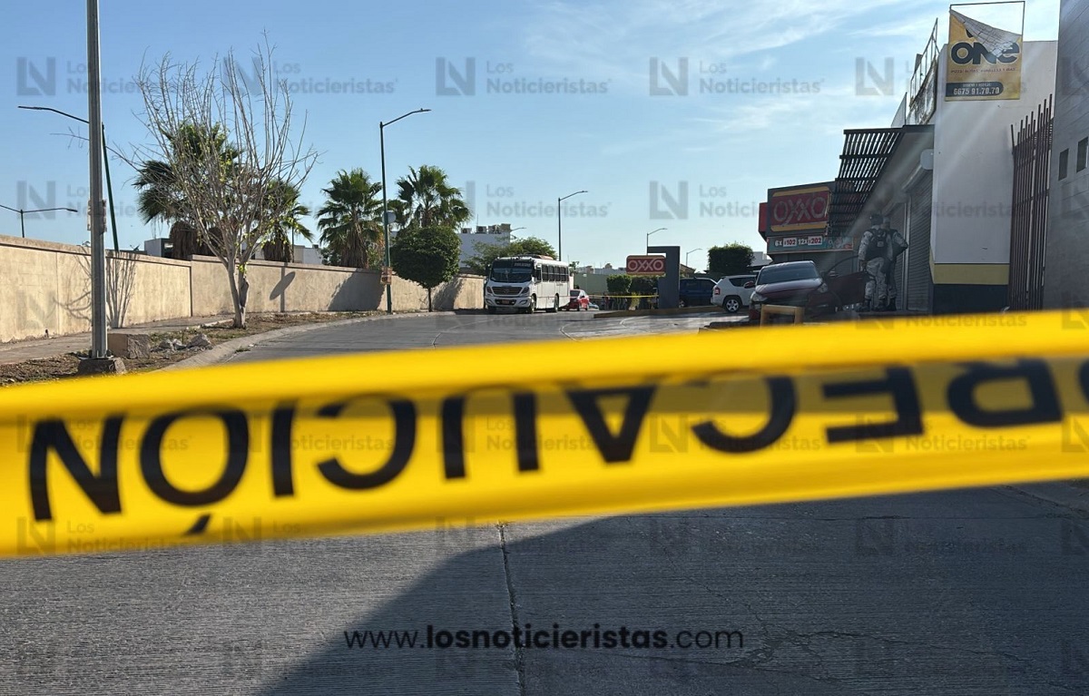 Balacera en Stanza Córcega en Culiacán deja un camión baleado y dos heridos