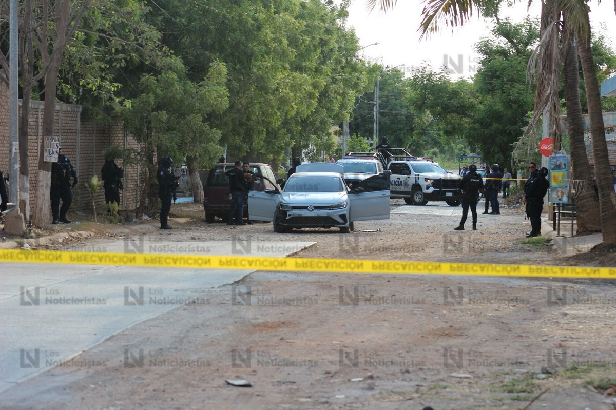 Fuerte balacera en Infonavit El Conchi en Mazatlán