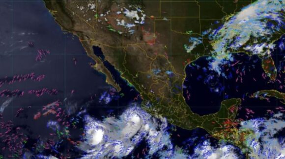 Bárbara se degrada a tormenta tropical; mantendrá lluvias fuertes en Jalisco, Colima y Michoacán