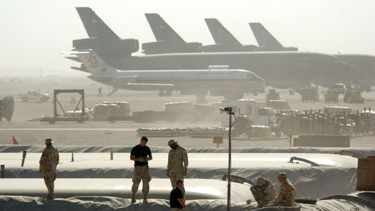 Base militar aérea de Estados Unidos en Qatar