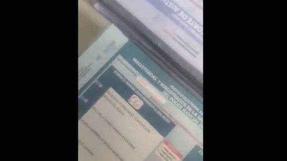 Viral | Difunden video de blocs boletas electorales marcadas, en casilla de Sinaloa
