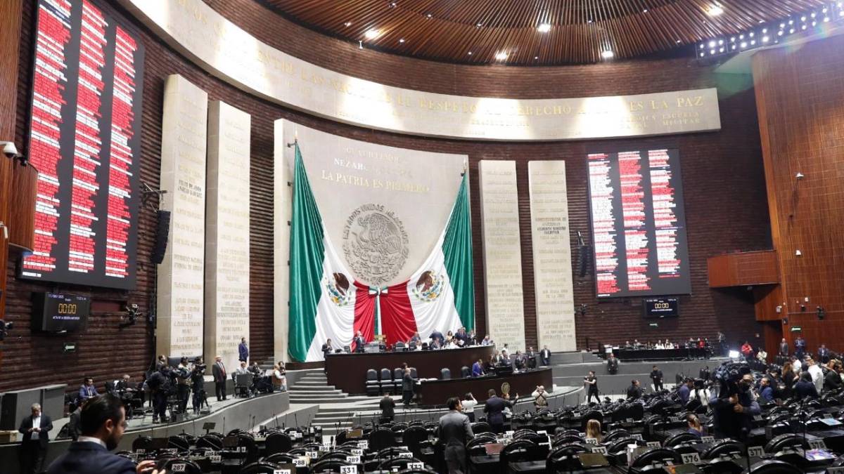 Sesión en San Lázaro. Foto de Cámara de Diputados
