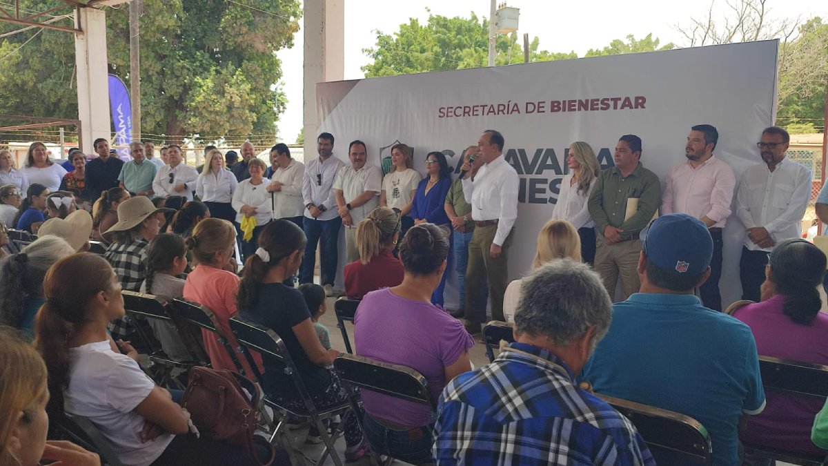 caravana del bienestar en ahome