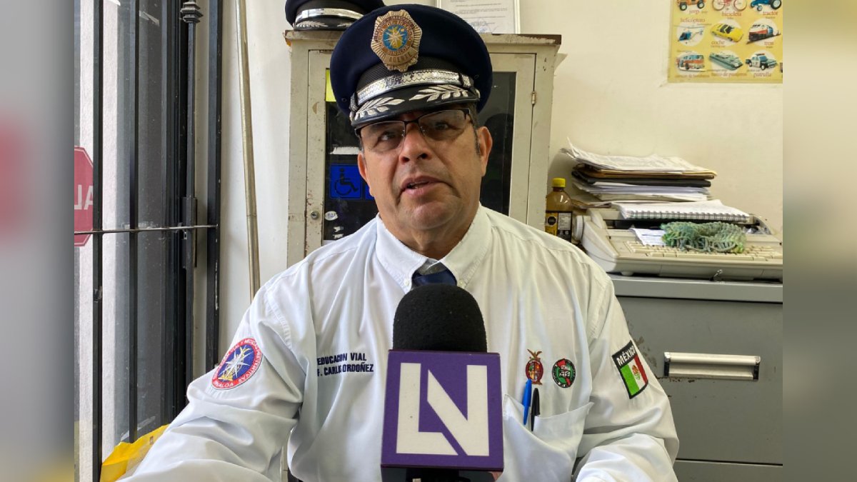 Carlos Ordoñez, coordinador de Educación Vial en Mazatlán